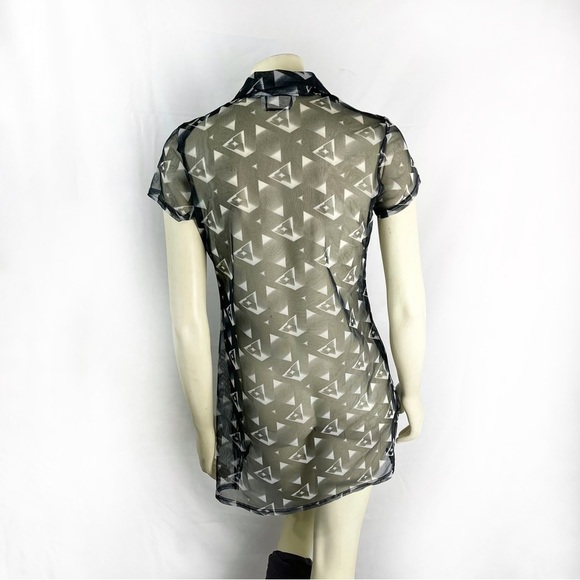 Jodi Michaels Vintage Sheer 90s blouse - Picture 4 of 9